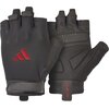 Rękawice treningowe ADIDAS Essential Training (rozmiar L) Czarno-czerwony Rozmiar L