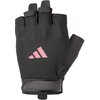 Rękawice treningowe ADIDAS Essential Training (rozmiar S) Czarno-różowy Rozmiar S