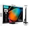 Telewizor HISENSE 65U8KQ 65" MINILED 4K 144 Hz VIDAA Dolby Atmos Dolby Vision HDMI 2.1 Pobór mocy (tryb włączenia) [W] 300
