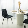 Krzesło EHOKERY Madison Velvet Czarny Szerokość [cm] 44