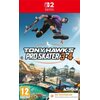 Okładka gry przedstawia postać wykonującą trik na deskorolce w powietrzu, na tle skateparku z rampami i przeszkodami. Na górze widnieje logo "Nintendo Switch 2", a poniżej duży napis "Tony Hawk's Pro Skater 3+4" oraz logo "Activision". W dolnym rogu znajd