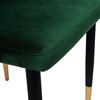 Krzesło EHOKERY Vermont Velvet Ciemnozielony Przeznaczenie Do salonu