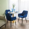 Krzesło EHOKERY Nevada Velvet Granatowy Materiał Welur