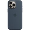 Etui APPLE Silicone Case MagSafe do iPhone 15 Pro Max Sztormowy błękit