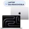 Laptop APPLE MacBook Pro 2024 14" Retina M4 Pro 24GB RAM 1TB SSD macOS Srebrny