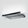 Okap ELICA Elite 26 IX/A/90 VT PRF0094215B Stal nierdzewna/czarne szkło 581m3/h 61dB klasa C Głębokość [cm] 28