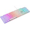 Klawiatura MAD DOG GK910W Gateron Red Biały Dla graczy Tak