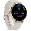 Zegarek sportowy GARMIN Venu 3s 41mm Biało-złoty Szerokość koperty [mm] 41