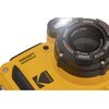 Aparat KODAK WPZ2 Żółty + 2 baterie + karta pamięci 16GB, 16.3Mpix, 4x zoom optyczny Zoom optyczny x4