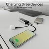 Powerbank SBS Evolved LCD 10000mAh PD 20W Szary Prąd wyjściowy [A] 1.5