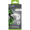 Ładowarka sieciowa SBS Eco Wall 25W Biały Kabel w zestawie Brak