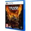 Okładka gry "Gears Of War: Reloaded" na PS5 przedstawia postacie w zbrojach z bronią na tle płomieni. Widoczne są napisy: "Wymaga pobrania zawartości", "Gra w polskiej (napisy) i angielskiej wersji językowej", logo PEGI 18 oraz logo The Coalition.