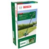 Zielone opakowanie podkaszarki elektrycznej z logo BOSCH i napisem "EasyGrassCut 26" oraz informacjami: "280W", "26 cm", "2.0 kg", "3 Year Guarantee". Na opakowaniu znajduje się zdjęcie podkaszarki na tle trawnika oraz tekst w kilku językach opisujący produkt.