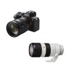 Aparat bezlusterkowy SONY Alpha A7 IV (ILCE-7M4GBDI.EU) + Obiektyw SONY FE 24-105mm F/4.0 G OSS + OBIEKTYW SONY FE 70-200MM F2.8 GM OSS