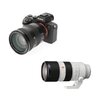 Aparat bezlusterkowy SONY Alpha A7 III (ILCE7M3GBDI.EU) + Obiektyw 24-105 f/4.0 OOS, Full Frame, 24Mpix, UHD 4K 30p, BIONZ X + OBIEKTYW SONY FE 70-200MM F2.8 GM OSS