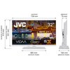 Telewizor JVC LT-32VQF55DW 32" QLED VIDAA Smart TV Tak