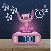 Budzik z lampką nocną LEXIBOOK Disney Stitch Angel RL800D1 System liczbowy Cyfry arabskie
