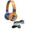 Słuchawki nauszne LEXIBOOK Naruto 2 w 1 Pomarańczowo-niebieski Transmisja bezprzewodowa Bluetooth