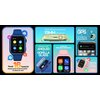 Smartwatch STELIO Junior Pro AI 4G Pistacjowy Funkcje użytkowe Blokada nieznanych połączeń