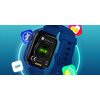 Smartwatch STELIO Junior Pro AI 4G Granatowy Pulsometr Tak