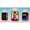 Smartwatch STELIO Junior Pro AI 4G Różowy Pulsometr Tak