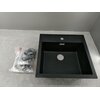 Zlewozmywak jednokomorowy FRANKE Sirius SID 610-49 114.0205.049 Onyx 53x56 Automatyczny korek Nie