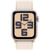 Apple Watch SE 2gen GPS 40mm koperta z aluminium (księżycowa poświata) + opaska sportowa (księżycowa poświata) Kształt Prostokątny