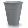 Zbiornik na deszczówkę PROSPERPLAST Smooth IDSM210-429U 210L Szary