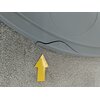 Zbiornik na deszczówkę PROSPERPLAST Smooth IDSM210-429U 210L Szary Głębokość [cm] 75.3