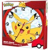 Zegar ścienny KIDS EUROSWAN POK3159 25 cm Pokemon Kolor Czerwony