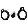 Brelok TECH-PROTECT Rough do Apple AirTag Czarny (4 szt.) Gwarancja 12 miesięcy