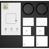 Szkło hybrydowe TECH-PROTECT Glass Flex+ do Garmin Venu 3 Czarny (2 szt.) Rodzaj Szkło hybrydowe