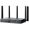 Router TP-LINK ER706WP-4G 2.4 / 5 GHz (DualBand), Wi-Fi Mesh, Gniazdo SIM Maksymalna prędkość transmisji bezprzewodowej [Mb/s] 2976