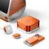 Stojak na ładowarkę SPIGEN Classic C1 do Apple Watch Biało-pomarańczowy Kolor Biało-pomarańczowy