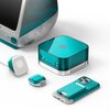Stojak na ładowarkę SPIGEN Classic C1 do Apple Watch Biało-niebieski Kolor Biało-niebieski