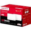 Router MERCUSYS Halo H27BE 2.4 / 5 GHz (DualBand), Wi-Fi Mesh (2 szt.) Obsługiwane standardy Wi-Fi 7 (802.11 a/b/g/n/ac/ax/be)