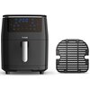 Air Fryer Frytkownica beztłuszczowa TEFAL FW201815 z gotowaniem na parze i rusztem do grilla Wykonanie misy Pokryta powłoką nieprzywierającą