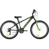 Rower młodzieżowy TRAIL 600 Alu 26 cali dla chłopca Czarno-zielony Rama Aluminiowa, 14"