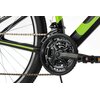 Rower młodzieżowy TRAIL 600 Alu 26 cali dla chłopca Czarno-zielony Przerzutka przednia marka Shimano