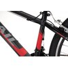 Rower młodzieżowy TRAIL 600 Alu 26 cali dla chłopca Czarno-czerwony Wiek 10 lat