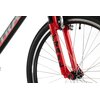 Rower młodzieżowy TRAIL 600 Alu 26 cali dla chłopca Czarno-czerwony Rozmiar ramy [cal] 14
