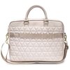 Torba do laptopa GUESS Quilted Computer Bag 16 cali Różowy Głębokość wewnętrzna [mm] 50