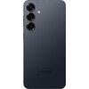 Czarny smartfon z trzema obiektywami aparatu i lampą błyskową na tylnej obudowie, z widocznym logo "SAMSUNG" na dole.