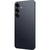Czarny smartfon z trzema obiektywami aparatu i lampą błyskową na tylnej obudowie, z widocznym logo "SAMSUNG" na dole. Obudowa ma zaokrąglone krawędzie.