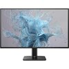 Monitor z cienką ramką wyświetla abstrakcyjną grafikę przedstawiającą splątane, niebieskie linie na szarym tle. Na dolnej ramce widoczne jest logo "PHILIPS".
