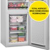 Lodówka AMICA FK2695.4FT(E) No Frost 170cm Biała Liczba półek na butelki 1