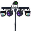 Belka LIGHT4ME LED Derby Par Laser Inne Pulsacja światła w rytm muzyki