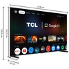 Telewizor TCL 98C69K 98" QD-Mini LED 4K 144 Hz Google TV Dolby Atmos Dolby Vision HDMI 2.1 Pobór mocy (tryb czuwania) [W] 0.5