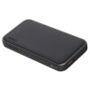 Szary powerbank z zaokrąglonymi krawędziami, na którym widoczne jest logo "AUKEY" oraz napis "10000 mAh". Na boku urządzenia znajdują się dwa porty USB oraz cztery małe diody sygnalizacyjne.