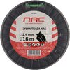 Żyłka do kosy i podkaszarki NAC 001-0045 Długość żyłki [m] 116